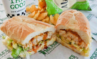 Mr. Pickles Sandwich Shop food