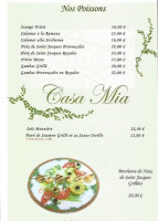 Casa Mia menu