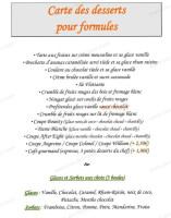 Le Relais 53 menu