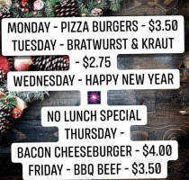 Bascom Carry Out menu