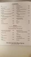 Yankton Store menu