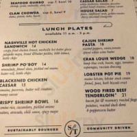 Salt Traders Coastal Cooking Zilker menu