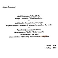 L'Annexe menu