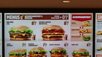 Burger King food