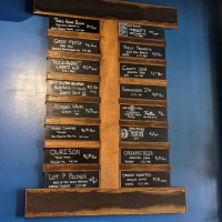 Bottle Room menu