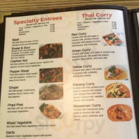 Zogam Cafe (thai Malaysian) menu