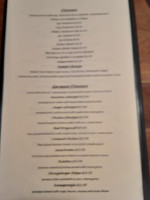 Windfall Inn menu