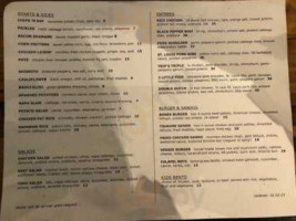 Spinning Bones menu