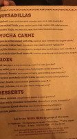 Mexico Takapuna menu