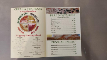 Pizzeria La Strana Coppia menu