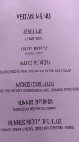 The Classroom Las Canteras menu