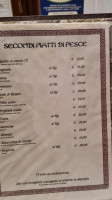 Trattoria Al Vecio Ritrovo menu