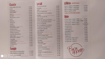 Pizza Express menu