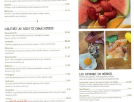 Crêperie Le Menhir menu