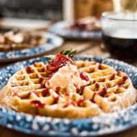 Peace, Love Waffles food