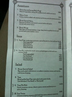 Chilies Thai Cuisine menu