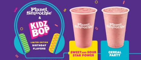 Planet Smoothie food