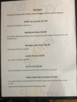 The Bluffs On Black Lake menu