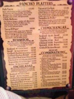 El Tio Tex-mex Grill menu