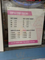 Hill Top Creamery menu