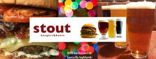 Stout Burgers Beers food