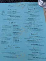 Hudson Anchor menu