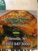 Aroma Thyme Bistro food