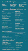 La Pirada menu