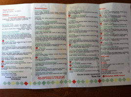 Dancing Tomato menu