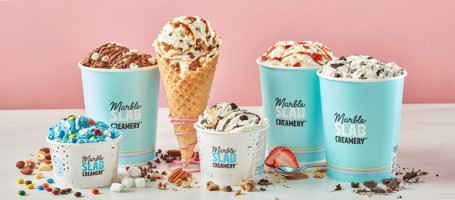 Marble Slab Creamery food