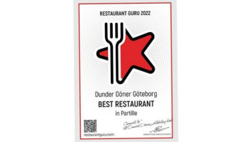 Dunder Doener food