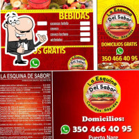 Esquina Del Sabor food