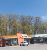 A&W Restaurant outside