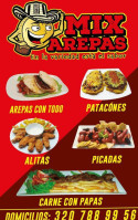 Mix Arepas Spu food