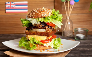 Bunte Burger food