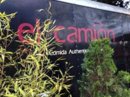 El Camion outside