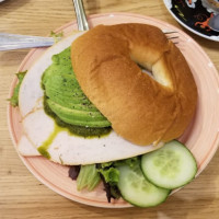 Bagels Beans food