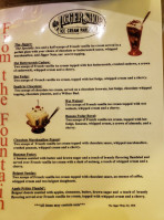 The Jigger Shop menu