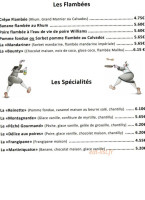 La Guérande Charner menu