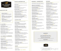 Six Horses Tavern menu