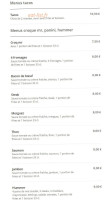 French Food Burger 91 menu