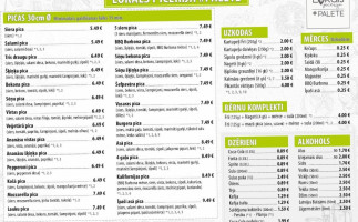 Lokāls Picērija #palete menu