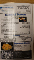 Main Street Diner menu