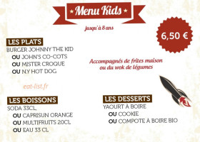 Jules John menu