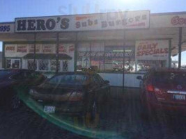 Hero's Subs & Burgers outside