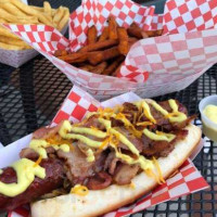 Buldogis Gourmet Hot Dogs food