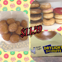 Daylight Donuts food