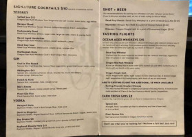 Rogue Pier 39 Public House menu