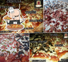 Las Pizzas De Kal food