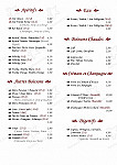 La Vieille Ferme menu